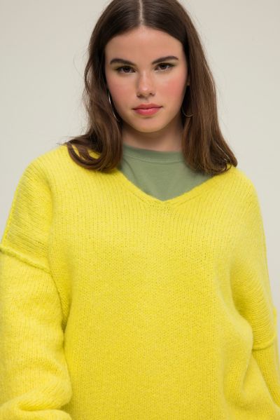Oversized Drop Shoulder Sweater