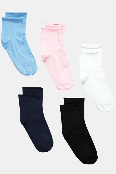 Чорапи комплект от 5 чифта с акцент