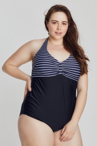 Fine Stripe Swimsuit