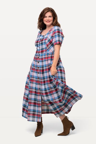 Linen Blend Country House Style Dress