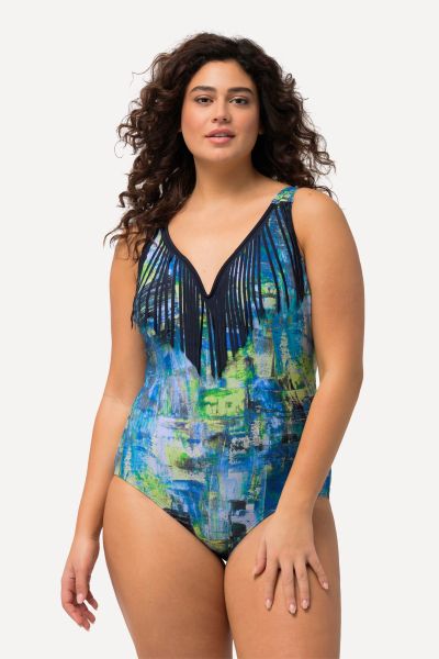 Fringed One Piece Swimsuit