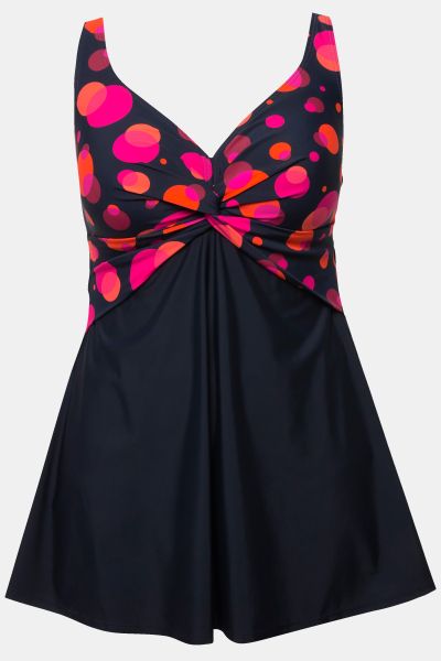 Bubble Print Swim Dress