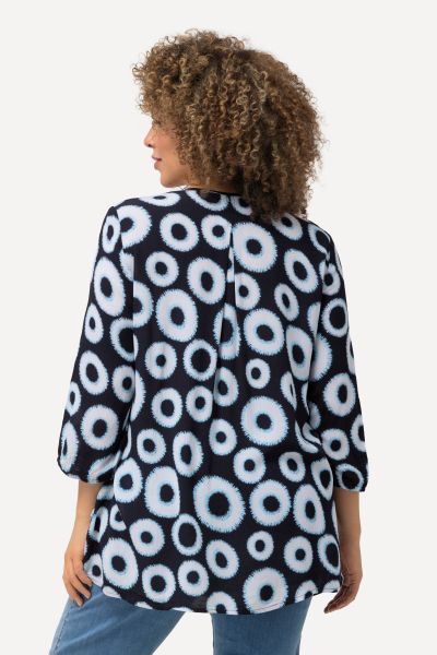 Блуза с набор и кръгове