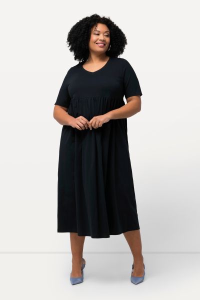 Cotton Empire Short Sleeve A-line Dress