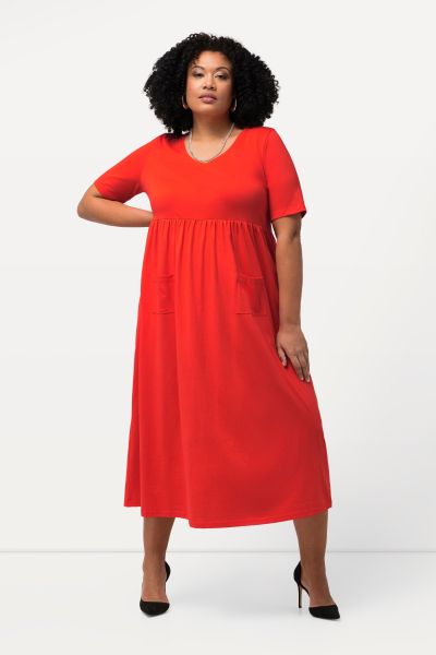 Cotton Empire Short Sleeve A-line Dress