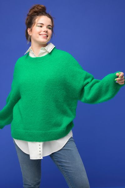 Пуловер едноцветен