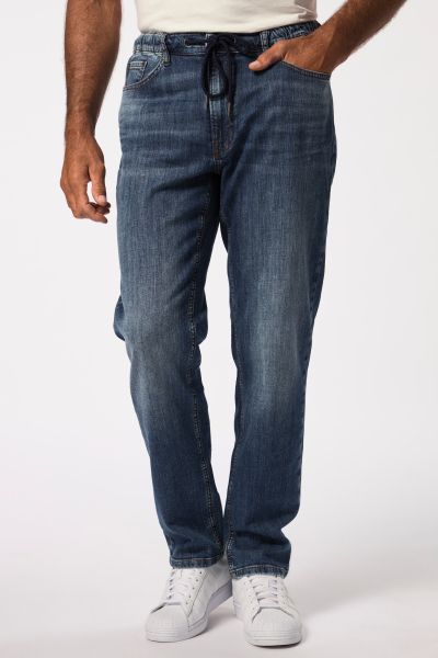 Lightweight slip-on jeans