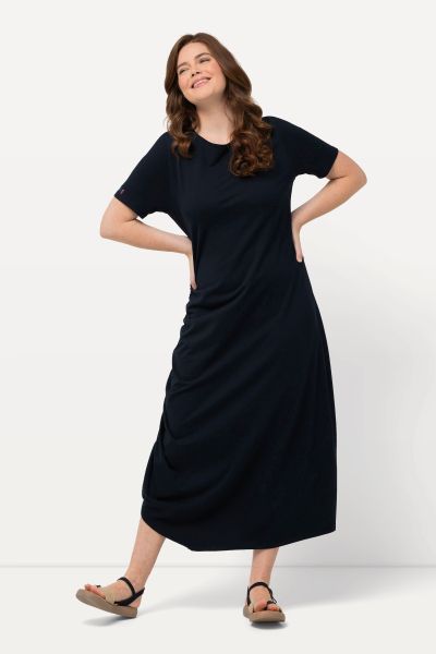 EcoCotton Ruched Maxi Dress