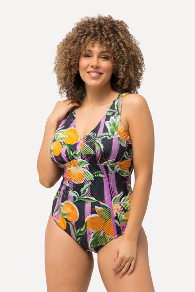 Neon Citrus One Piece Swimsuit