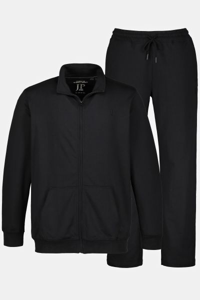 Tracksuit, 2-piece, loungewear, jacket and trousers, up to size 8XL