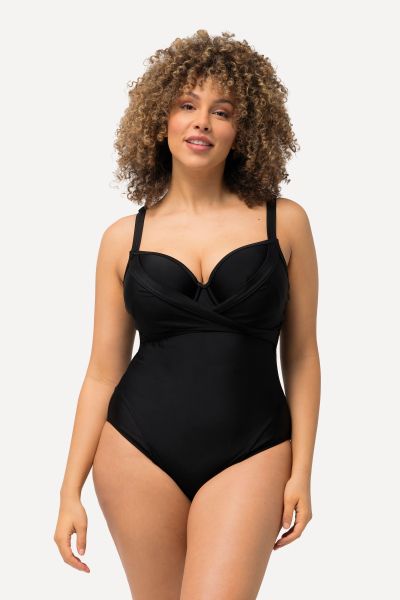Shimmer Detail One Piece Underwire Swimsuit