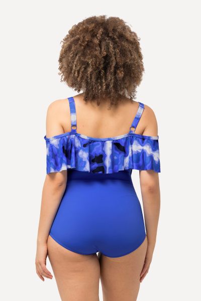 Off-The-Shoulder One Piece Swimsuit