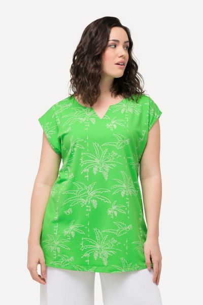 Тениска с палмови листа