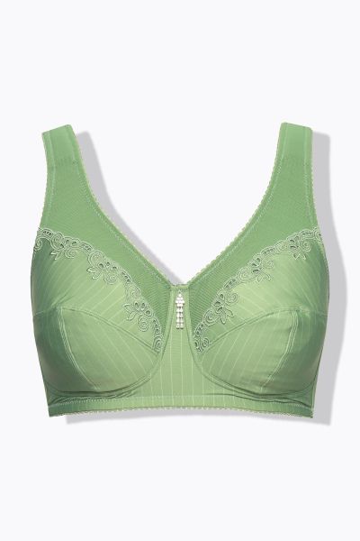 Kelly Pinstripe Support Bra