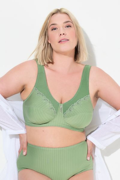 Kelly Pinstripe Support Bra