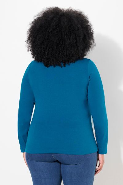 Basic Long Sleeve Slim Fit Turtleneck