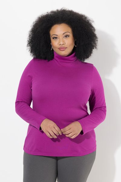 Basic Long Sleeve Slim Fit Turtleneck