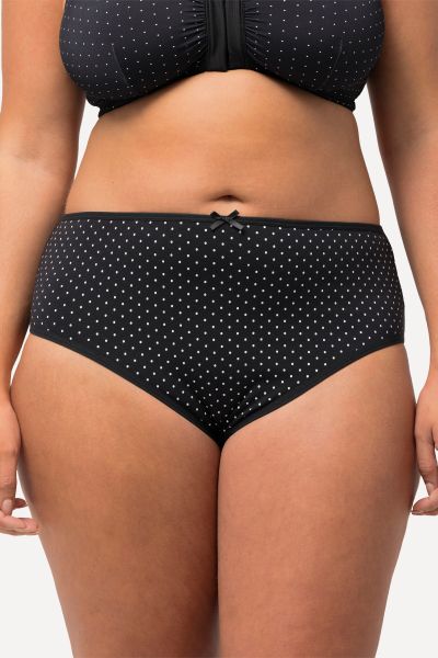 5 Pack Midi Brief- Polka Dot