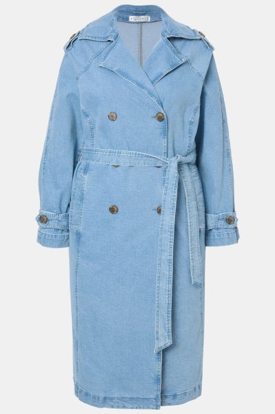 Denim Trench Coat