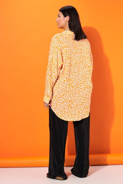 Muslin Leopard Print Blouse