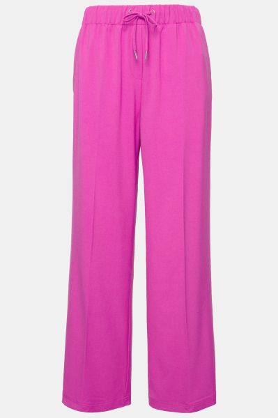 Wide Leg Elastic Waist Pants