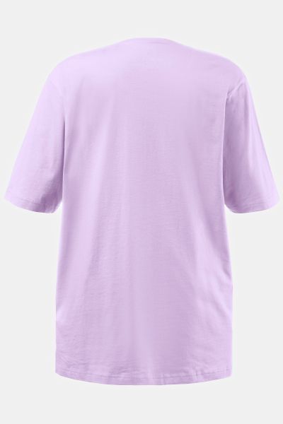 Basic V-Neck Relaxed Fit Short Sleeve Tee