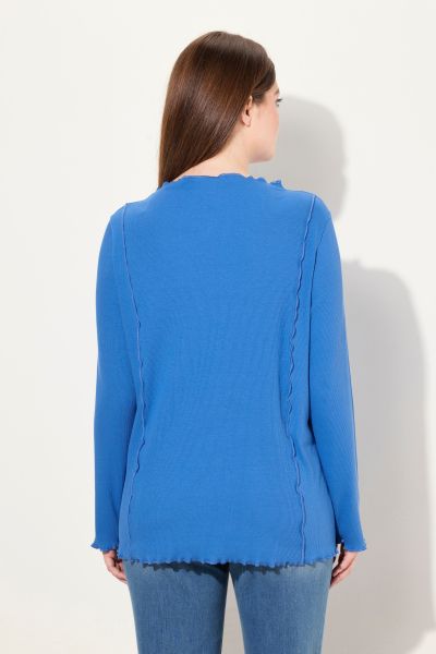 Eco Cotton Inverted Seam Long Sleeve Tee