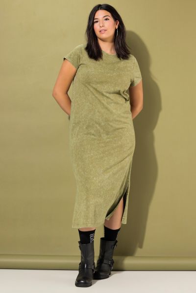 Acid Wash Jersey Dress