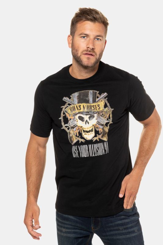 Skull Print Guns'n Roses Tee