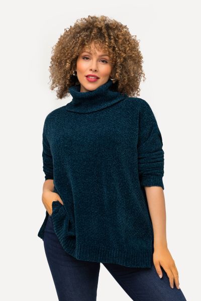 Soft Textured Chenille Oversized Fit Sweater