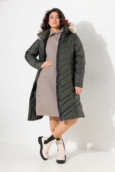 Detachable Hood Puffer Coat