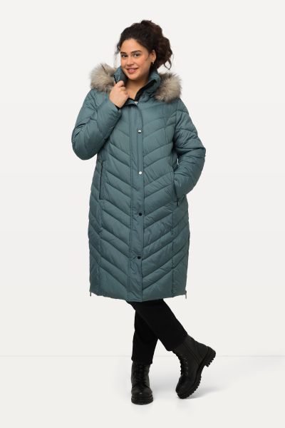 Detachable Hood Puffer Coat