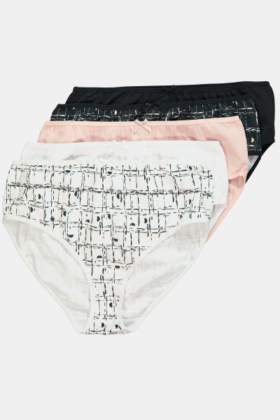 5 Pack of Panties- Abstract Harmone