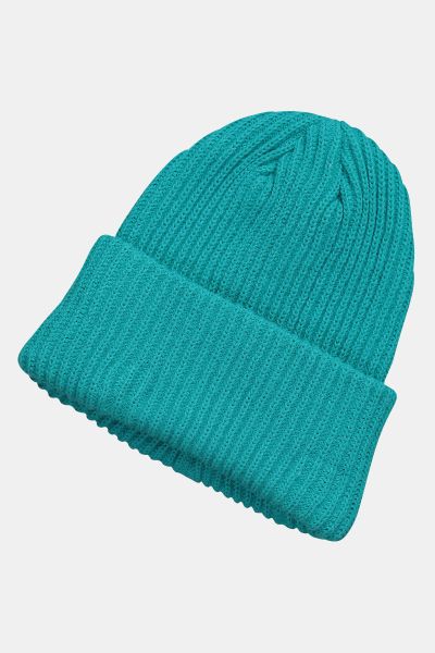 Ribbed Knit Beanie Hat