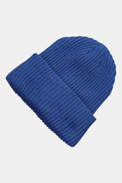 Ribbed Knit Beanie Hat