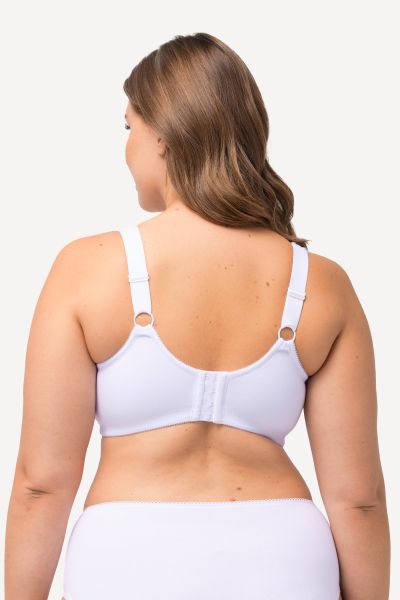 Lace Inset Wirefree Kelly Fit Support Bra