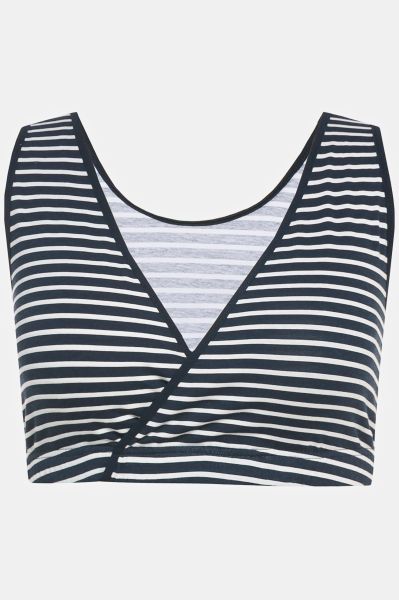 Bellieva Eco Cotton Seamless Wirefree Stripe Nursing Bustier