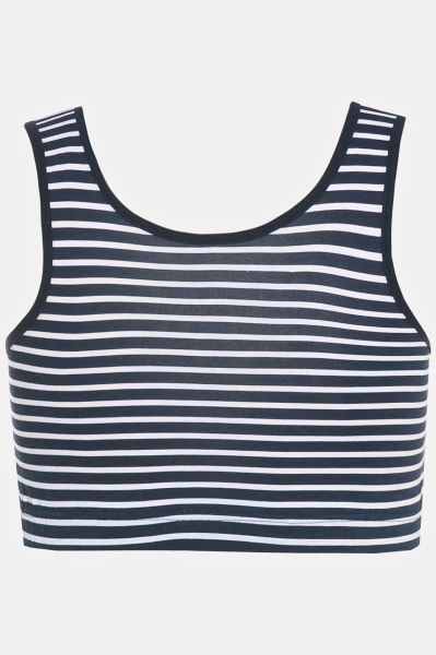 Bellieva Eco Cotton Seamless Wirefree Stripe Nursing Bustier