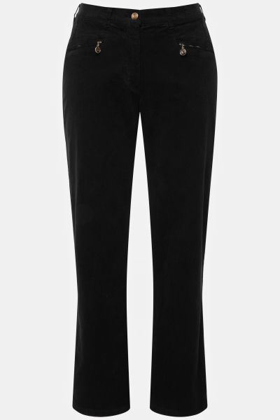 Mony Stretch Corduroy Zip Pocket Pants