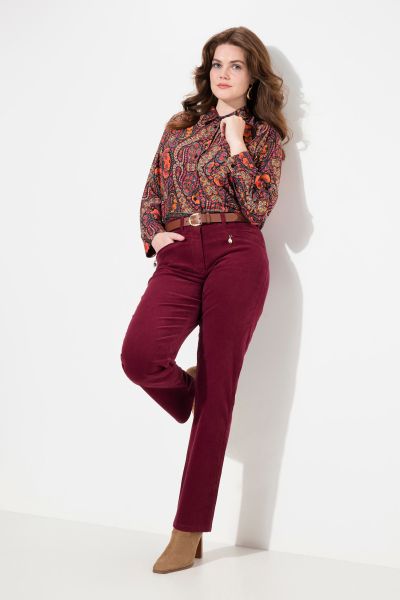 Mony Stretch Corduroy Zip Pocket Pants