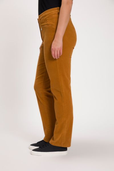 Mony Stretch Corduroy Zip Pocket Pants