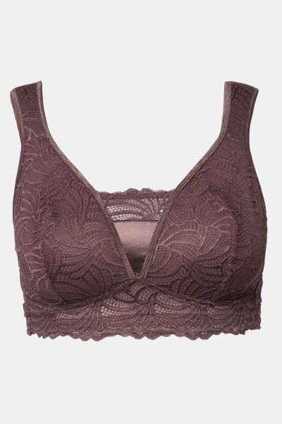 Lace Detail Wirefree Bralette