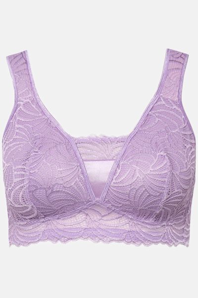 Lace Detail Wirefree Bralette