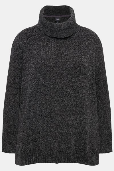 Soft Textured Chenille Oversized Fit Sweater