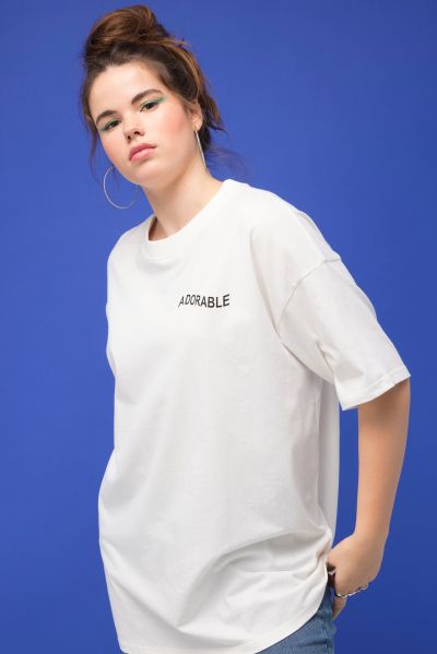 Statement Studio Untold Oversized Fit Cotton Tee