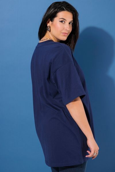 Statement Studio Untold Oversized Fit Cotton Tee