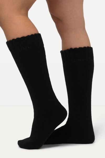 Fleece-Lined Knee Socks