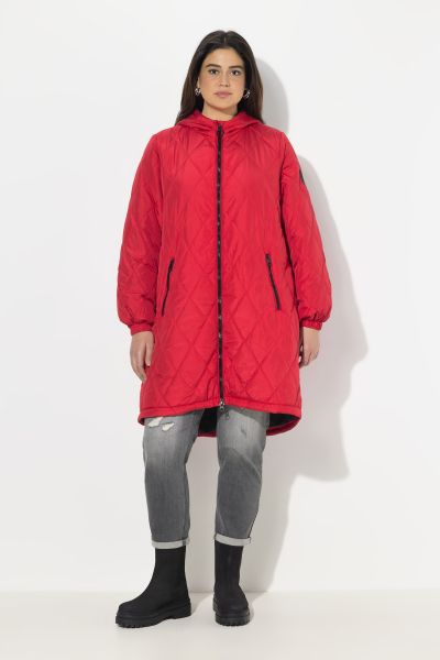 Lightly Quilted Water Repellent Coat