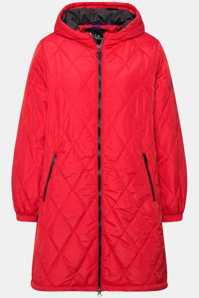 Lightly Quilted Water Repellent Coat