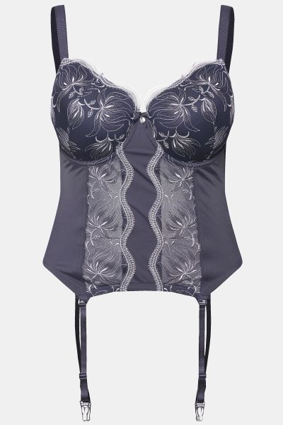 TRUYOU Floral Lace Corset